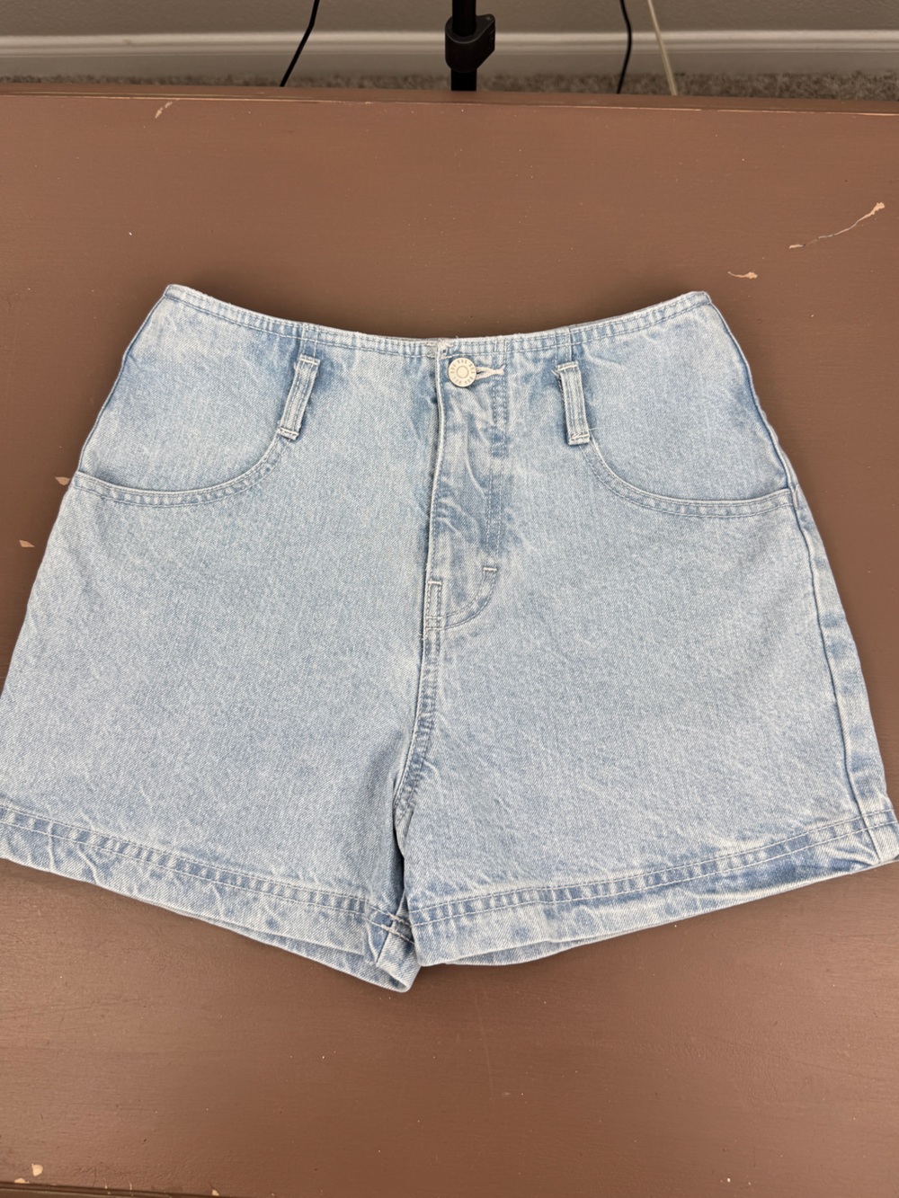Urban Outfitters BDG Light Wash High-Rise Denim Shorts